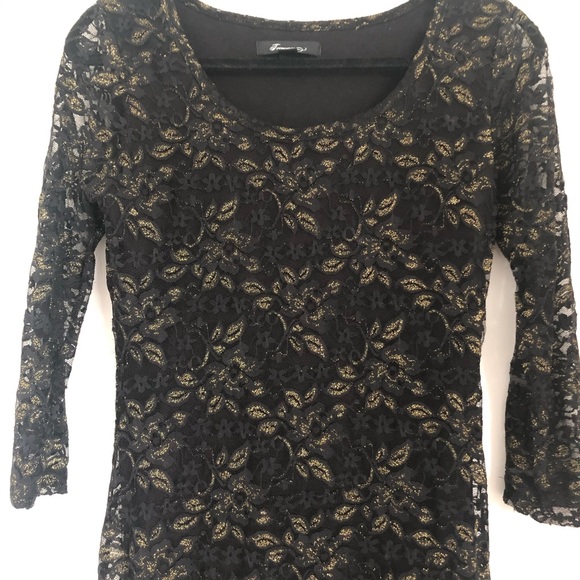 Forever 21 Shimmery Lace Dress - Picture 2 of 5